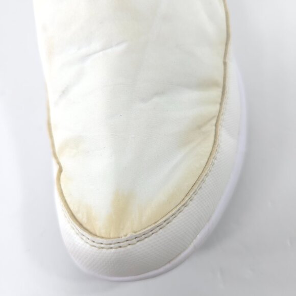 COLUMBIA WOMEN'S SIZE 9 WHITE WATERPROOF BOOTS OMNI-HEAT 200G INSULATION *AS-IS* - Picture 14 of 16